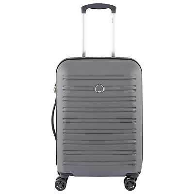 Delsey Segur 4 Wheel 55cm Cabin Suitcase Grey